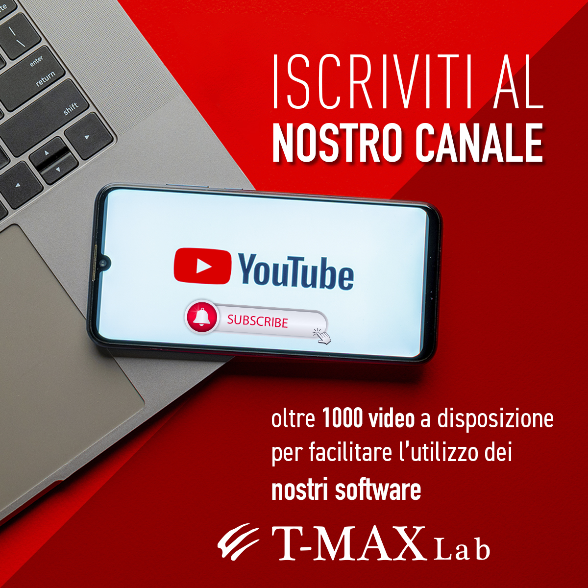 Iscriviti al canale youtube