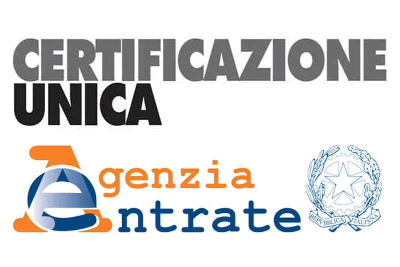 modulo certificazione unica